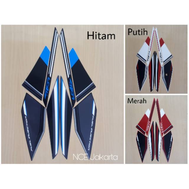 STIKER STRIPING NEW VIXION ADVANCE 2015