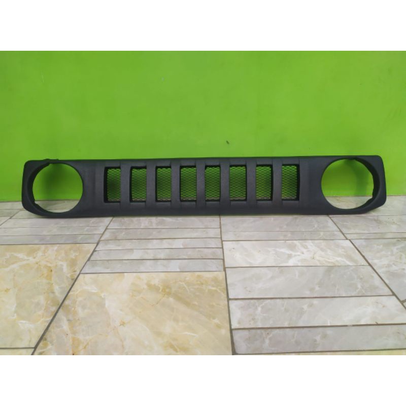 Grill taft lurus lampu bulat