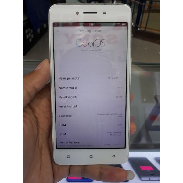 Second oppo A37 2/16GB