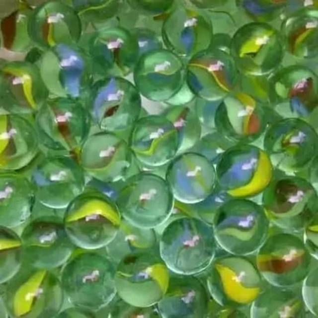 kelereng/gundu belimbing mainan anak jadul isi 100pcs