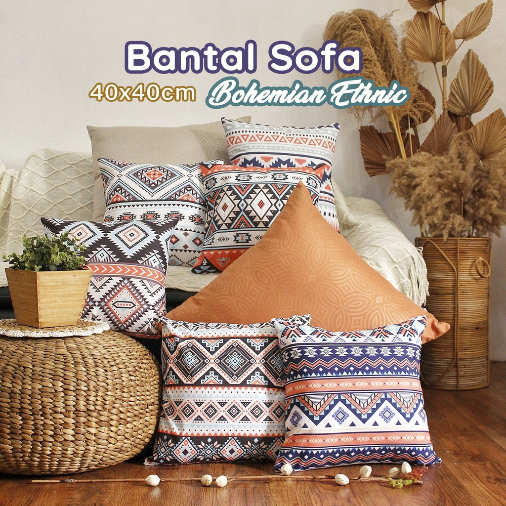 BANTAL SOFA MOTIF BOHEMIAN ETHNIC 40X40 CM