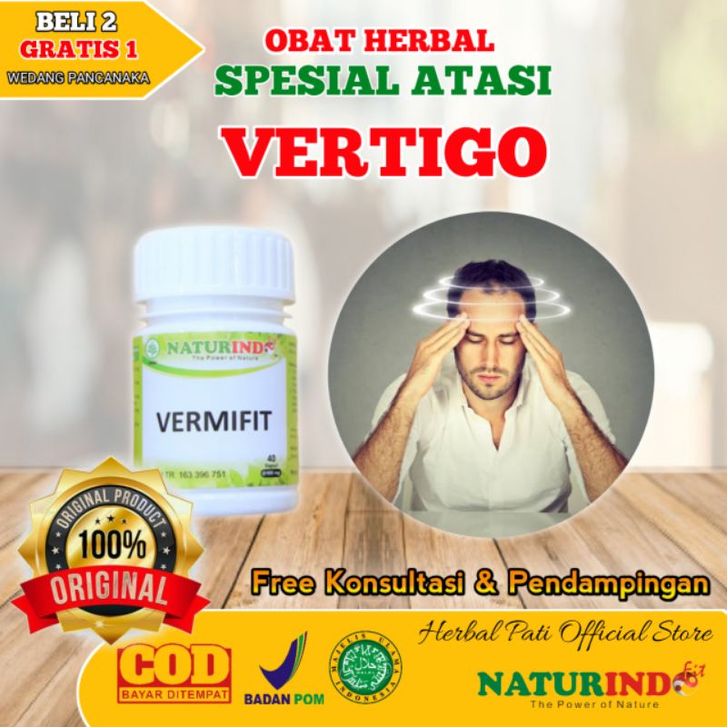 Jual Obat Vertigo Sakit Kepala Sebelah Pusing Migrain Migren Menahun