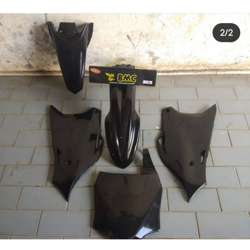 PAKET 4ITEM GTX KX85 BEBEK STANDAR KX 85 SPAKBOR DEPAN KX 85 SPAKBOR BELAKANG KX 85 COVER NOMER KX 8