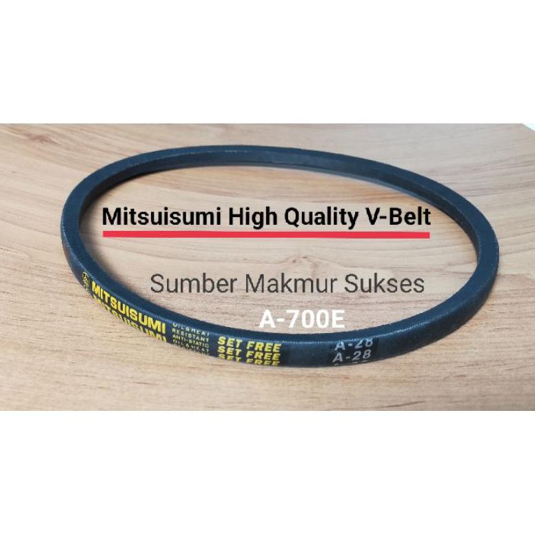 V Belt Vanbelt Fanbelt Mesin Cuci A-700E A700 E A 700 E A700E A-28 Mitsuisumi Grade A