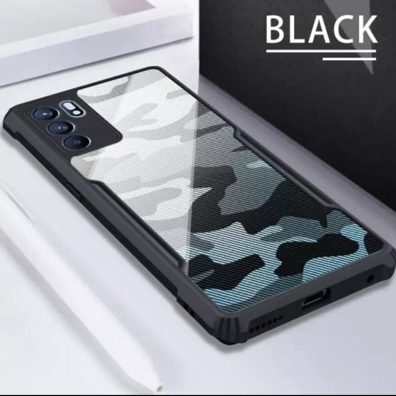 Oppo Reno 6 4G / Reno 6 5G Cover Beetle Rzant Camo Military Original Shockproof Soft Case Reno6