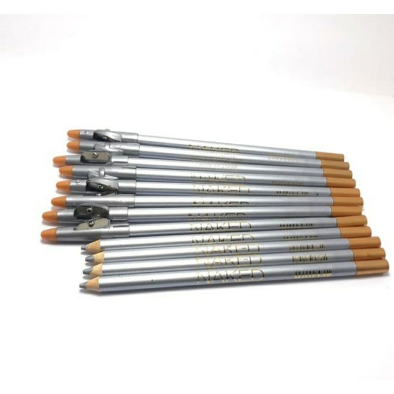 PENSIL ALIS NAKED SILVER HARGA 1 PCS