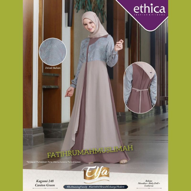 NEW / TERBARU / KAGUMI 248 / KAGUMI / ETHICA / GAMIS ETHICA / GAMIS / GAMIS DEWASA / GAMIS SARIMBIT