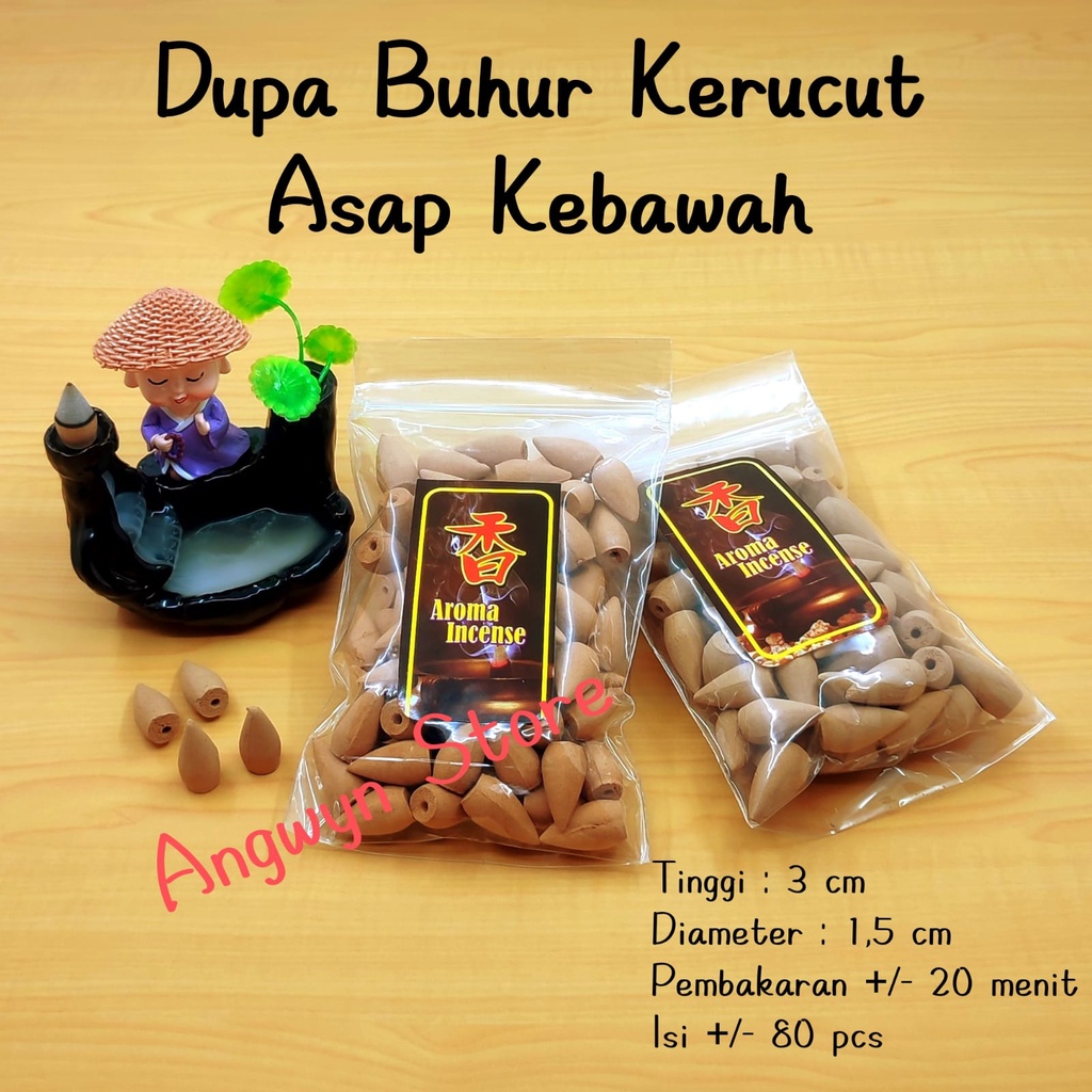 Dupa buhur kerucut wangi peluru asap kebawah