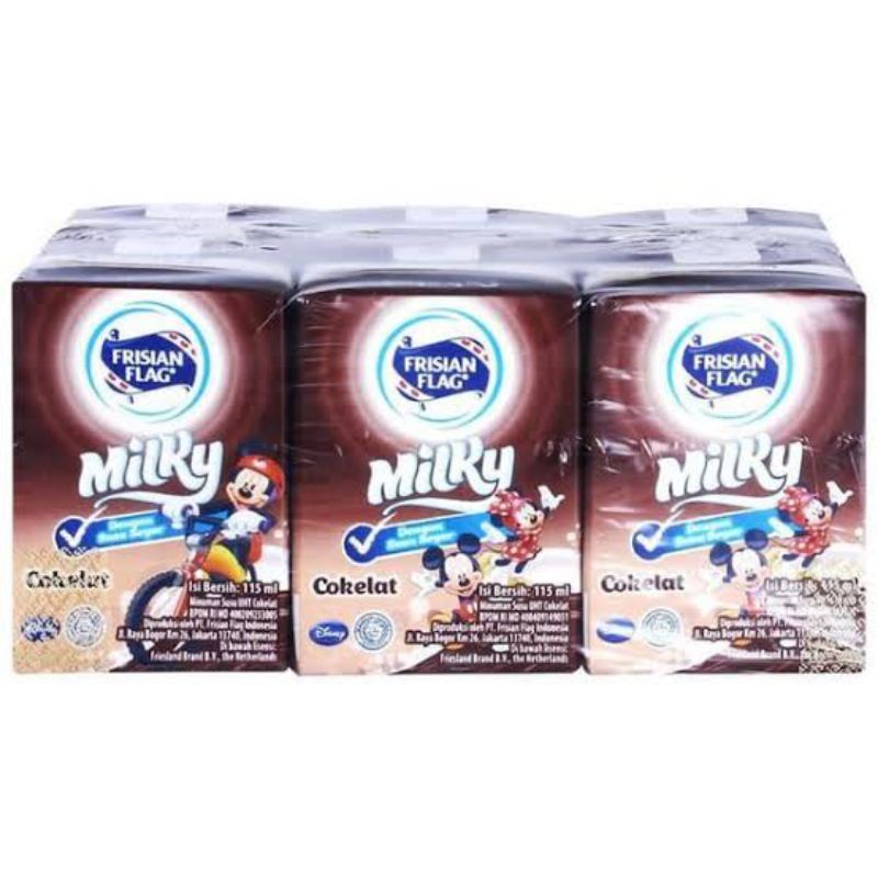 

FRISIAN FLAG MILKY COKELAT Isi 6pcs