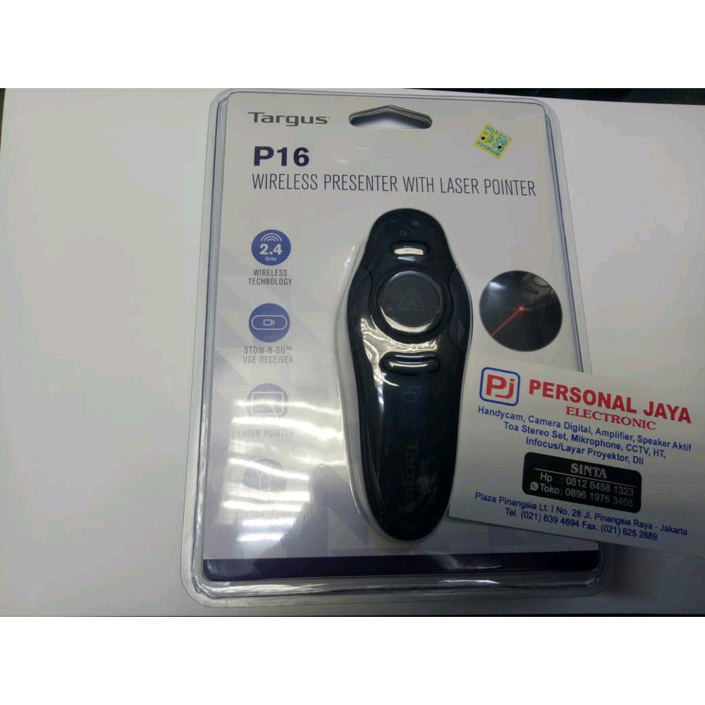 Presenter Targus P16 Wireless Laser Pointer