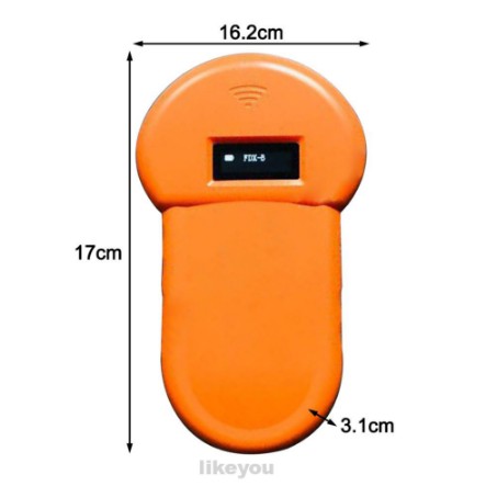 micro chip microchip mikro reader scanner alat pembaca chip hewan ikan pembaca cip arwana arowana go