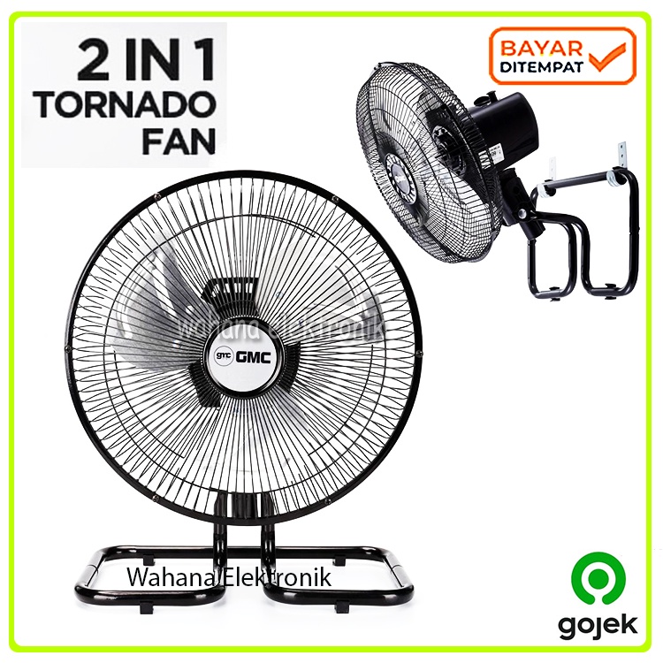 Kipas angin GMC - 723 Deskfan 14 inch SWING Kipas Angin Duduk Kipas Angin Meja 14 inch SNI Garansi Resmi