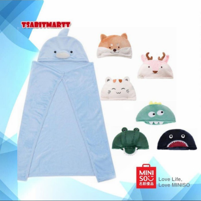 Miniso Blanket Lost In Tokyo Series Selimut Karakter Lucu