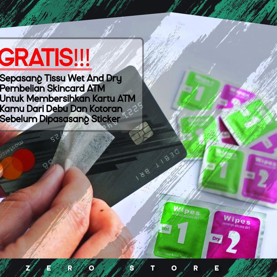 

(READY) Skin Card Jujutsu Kaisen Sticker Sepecial Hologram Stiker Kartu Atm Debit Credit Emoney Flazz