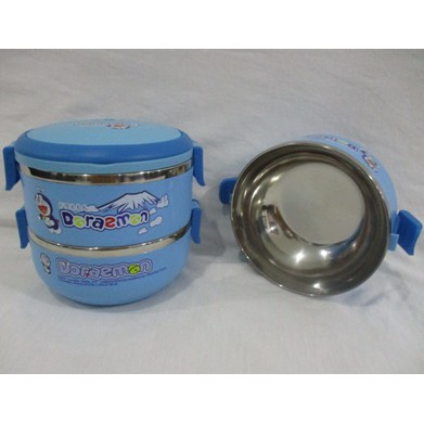 Rantang Lunch Box 2 Susun Stainless Karakter