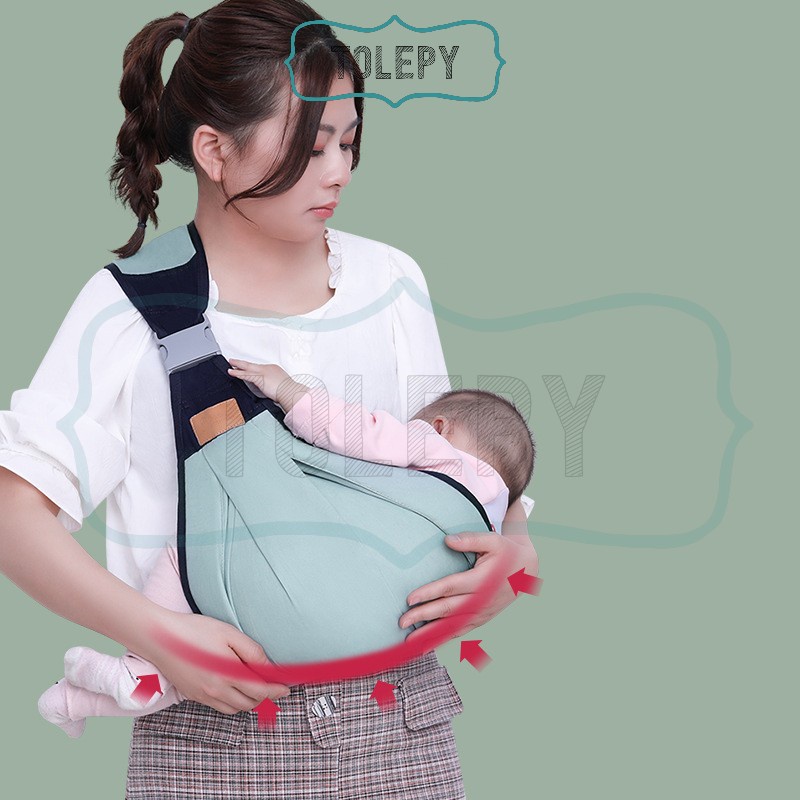 Gendongan Samping Lightweight Buckle Sling Baby Carrier Gendongan Bayi Samping Bukle Sling Baby