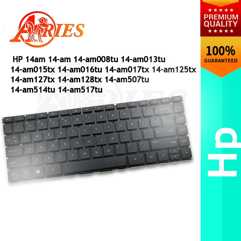 Keyboard Laptop Hp 14 Am 14 Am008tu 14 Am013tu 14 Am015tx 14 Am016tu 14 Am017tx 14 Am125tx Shopee Indonesia