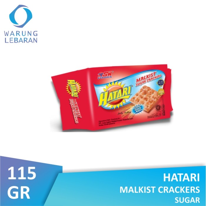 

Hatari Malkist Crackers Sugar 115gr