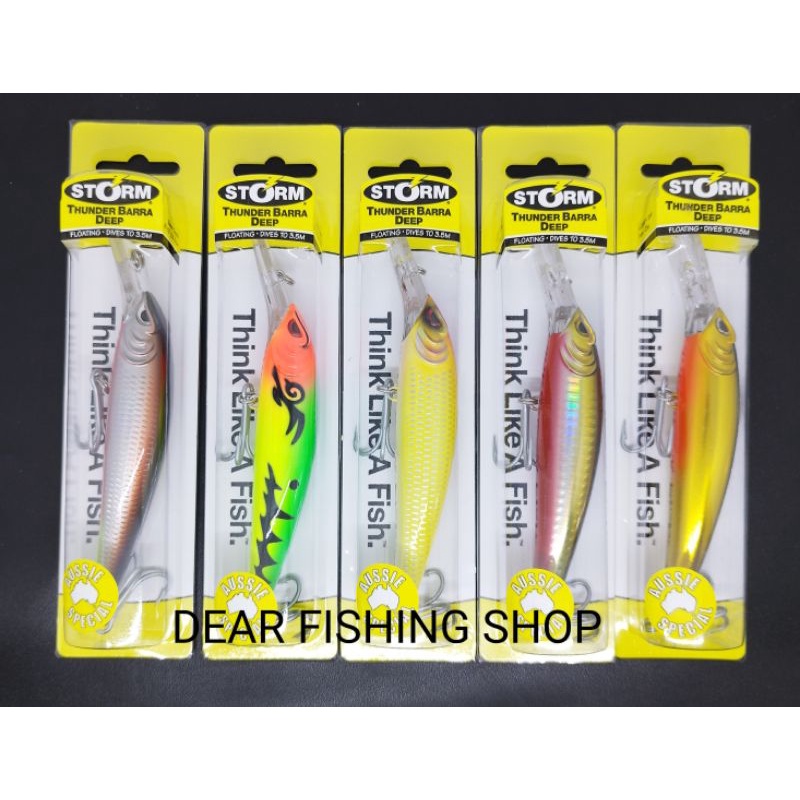 Umpan Casting Minnow Storm Thunder Barra Deep TBD11