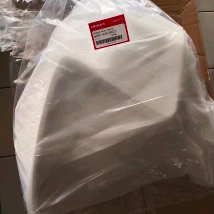 COVER R FRONT WHITE HONDA PCX CBU......64501 K35 V00ZC .....ORI AHM Mi1