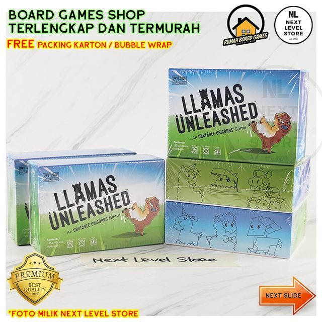 Llamas Unleashed Board Games Card Game - READY STOCK