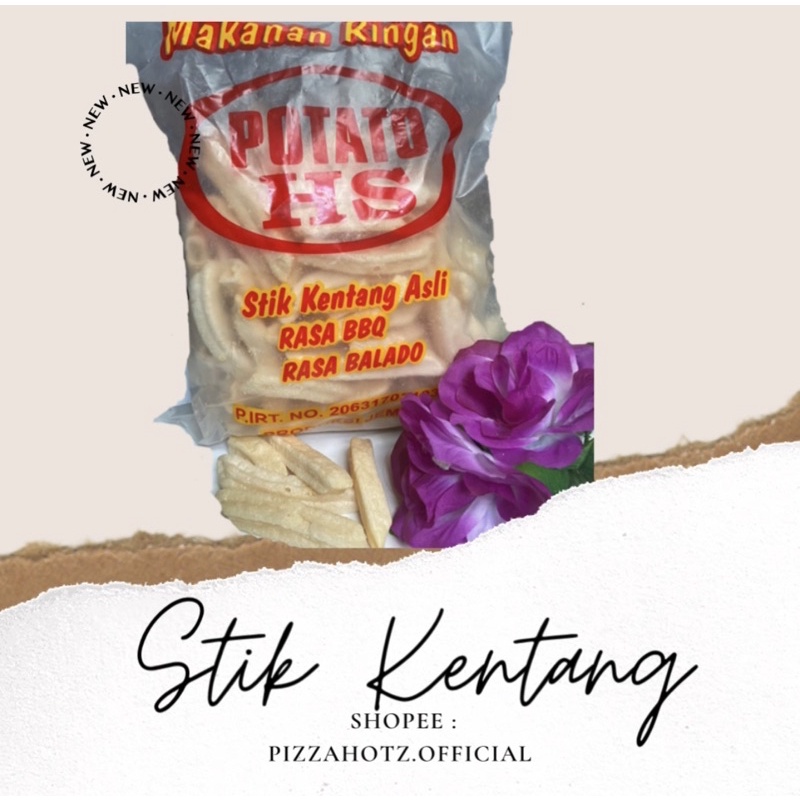 

Stik Kentang Kerupuk / Potato Stick HS Original