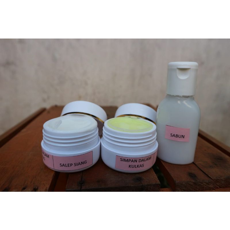 paket krim flek + whitening