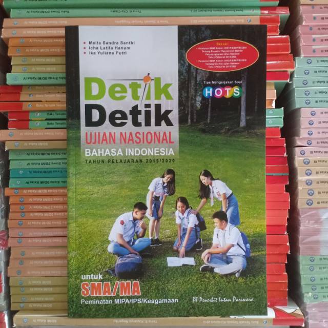 Terbaru Buku Detik Detik Un Bahasa Indonesia Sma 2020 Plus Kunci Jawaban Shopee Indonesia