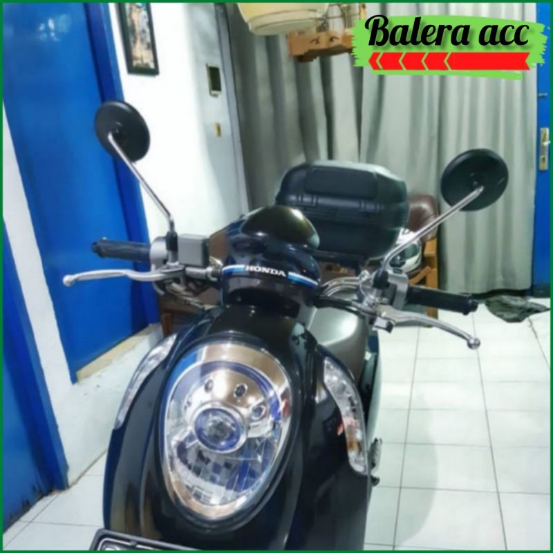 Spion Scoopy Genio Beat Street Beat Vario Model Bulat Centro Original TGP