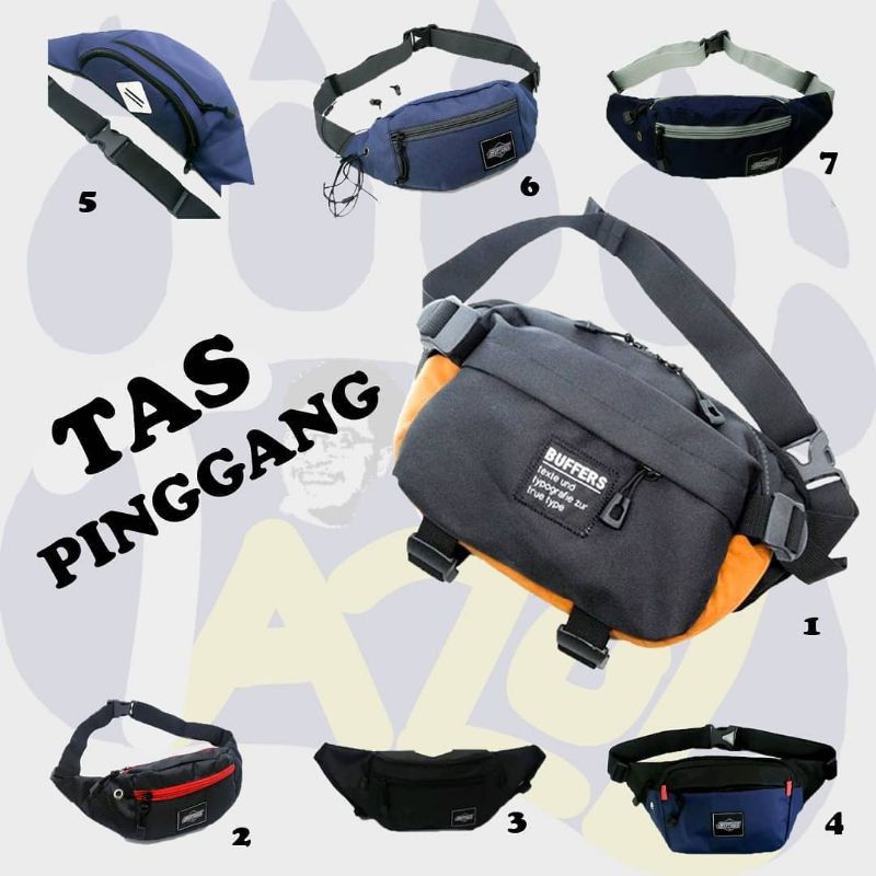 Tas Pinggang keren BUFFBACK