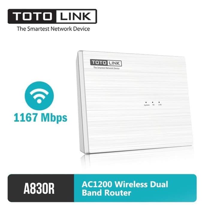 Dijual Totolink A830R - Ac1200 Wireless Dual Band Router Ac1200 Trendi