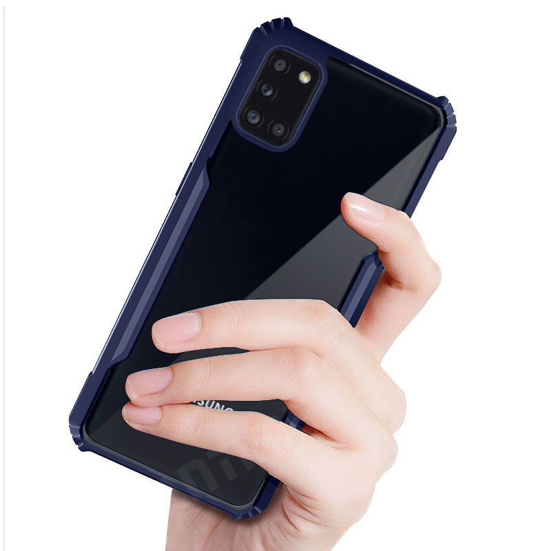 Case Samsung Galaxy A31 Case Softcase Hybrid Tranparan Hard Cover