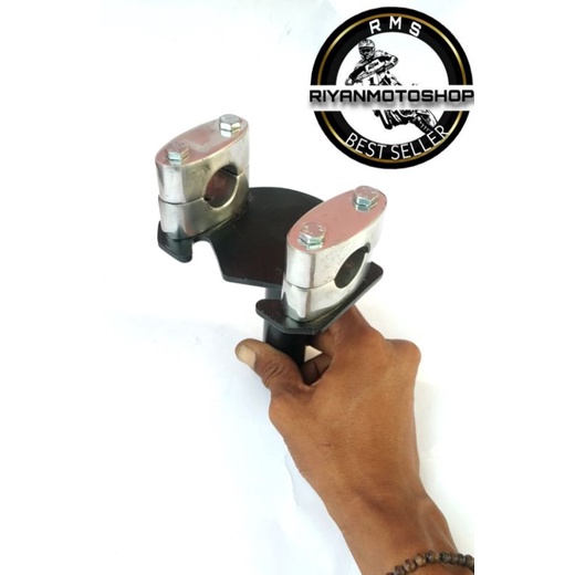 DUDUKAN STANG ROAD RACE/ADAPTOR  /DUDUKAN  STANG TRONDOL  HONDA UNIVERSAL  MATIK/BEBEK