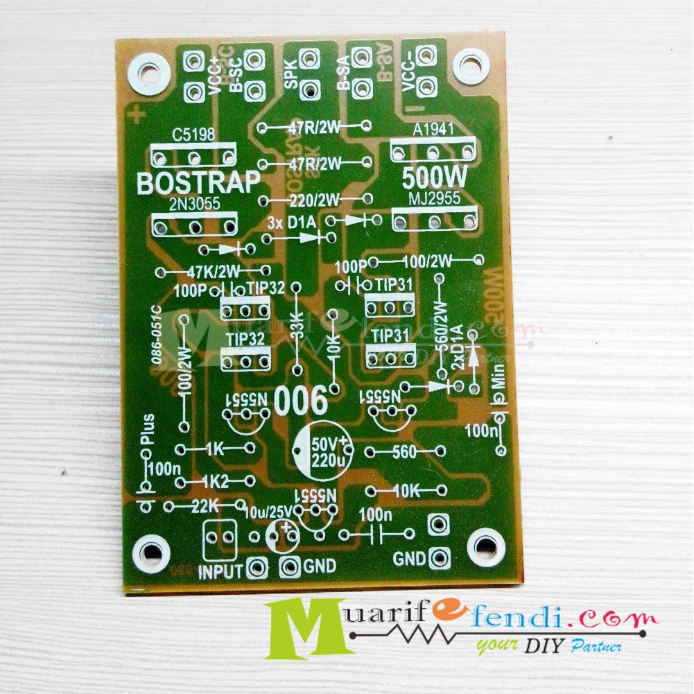  Skema  Dan Layout Pcb Power Amp PCB Circuits