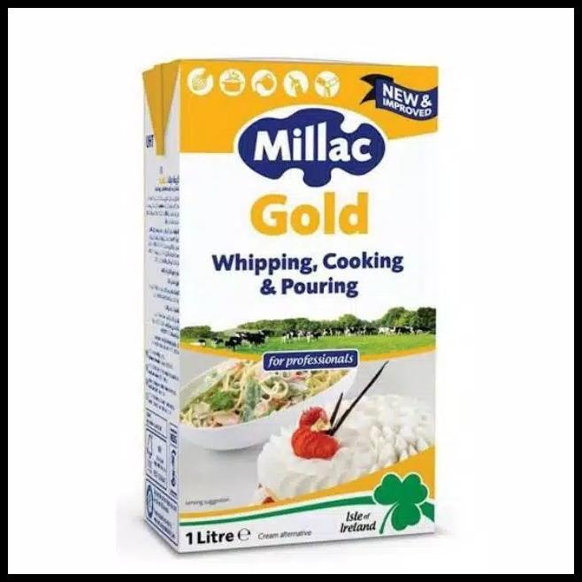

Whipping Cream - Millac Gold 1 Liter Whipped Cream 1L