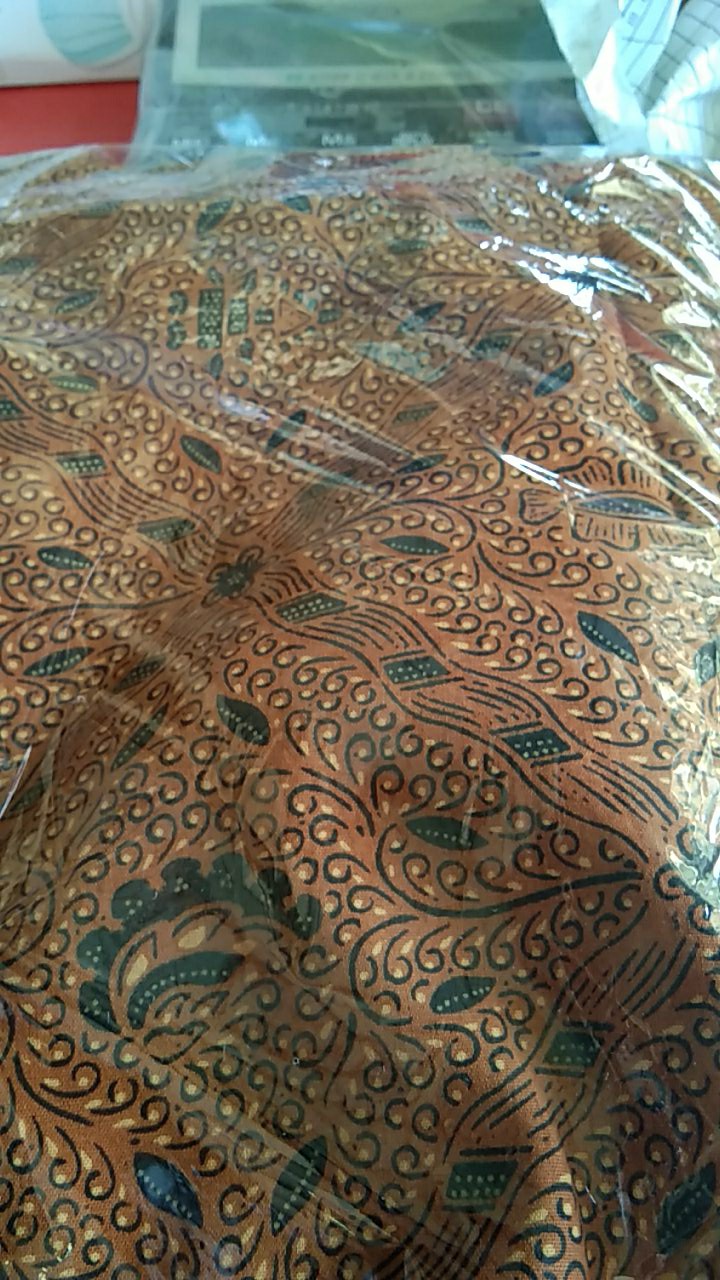 Tunik Batik Sogan Solo | Dress Batik Sogan Asli Solo S M L, Xl #premium