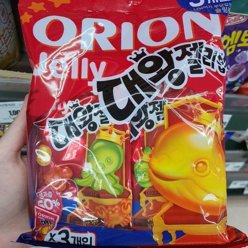 

(PO KOREA) ORION OCTOPUS JELLY KOREA - BEST SELLER