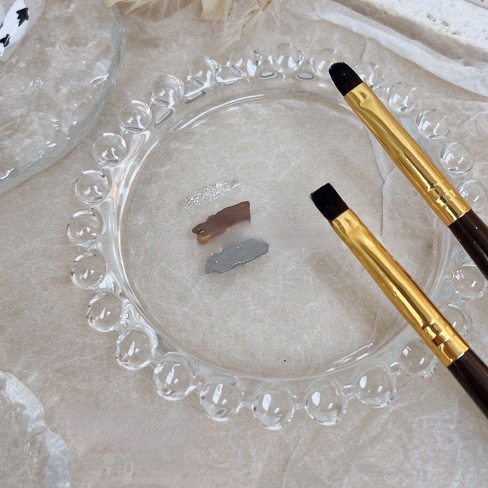 Mxbeauty Palet Warna Kuku Akrilik Kristal Fotografi Gaya Jepang Manicuring Aksesoris Salon Kuku Nail Show Stand Board