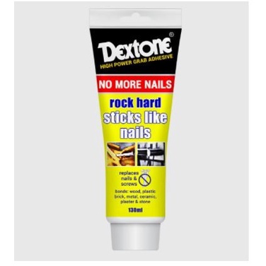 DEXTONE NO MORE NAIL Lem Keramik Kayu Metal Batu Anti SUPER KUAT NAILS