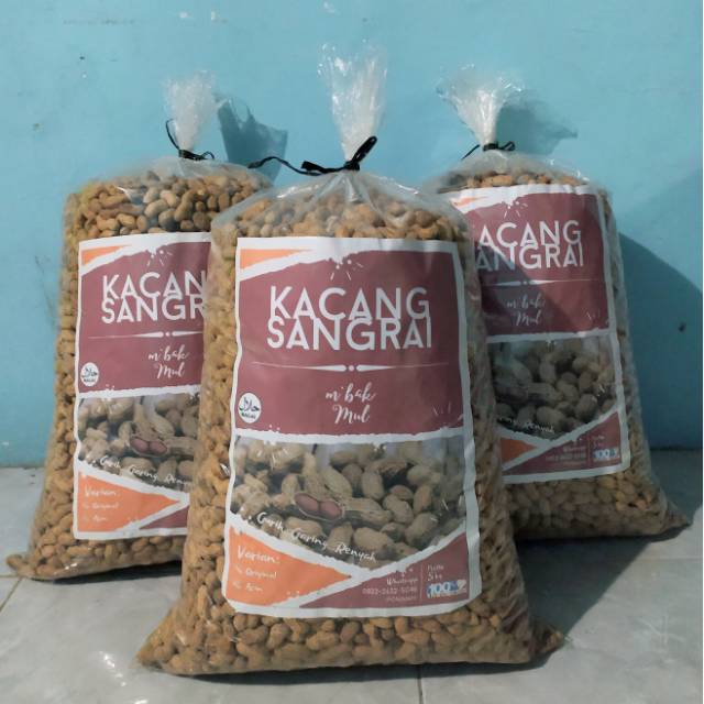 

KACANG KULIT SANGRAI PASIR RENYAH 1/2KG FRESH PRODUKSI SETIAP HARI KUALITAS NOMER 1