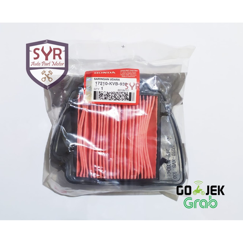 Saringan Udara Filter Honda Vario Techno CBS KVB 17210 KVB 900