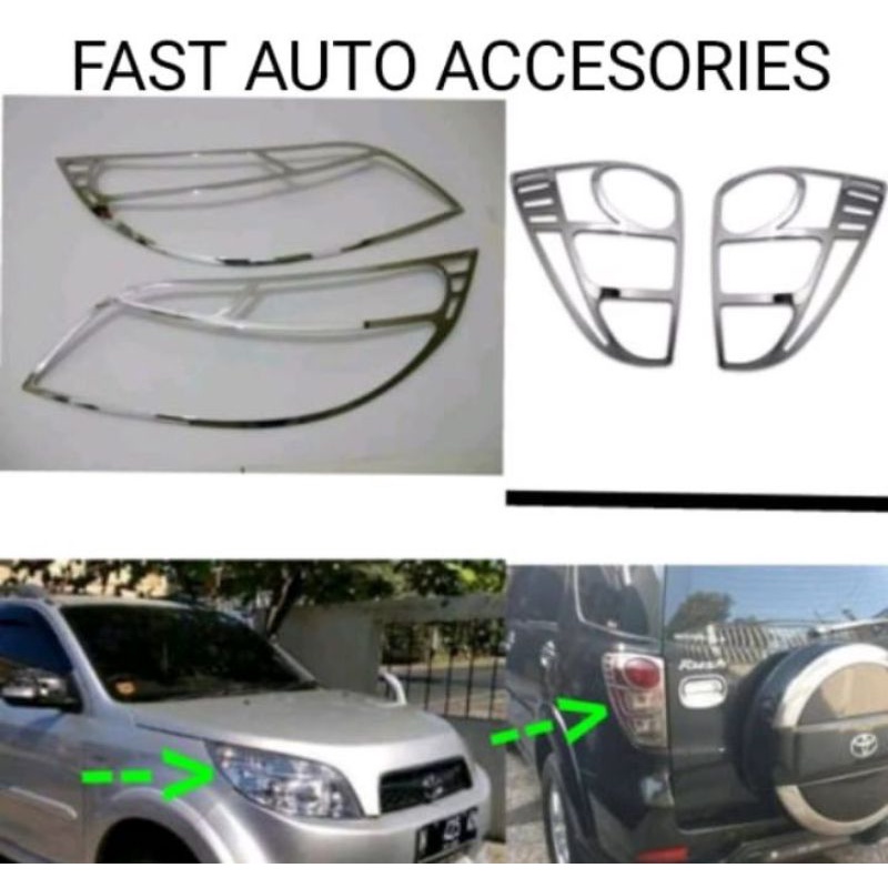 Jual Garnish Head lamp ,Stoplamp Toyota Rush/Terios Lama Shopee Indonesia