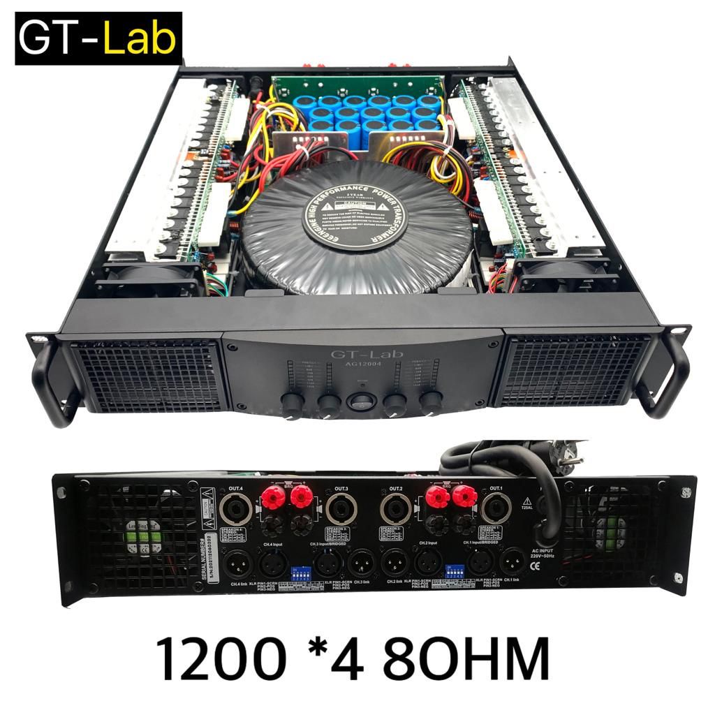 Power Amplifer 2 Channel GT-Lab AG 12004 / AG12004 Original By RDW