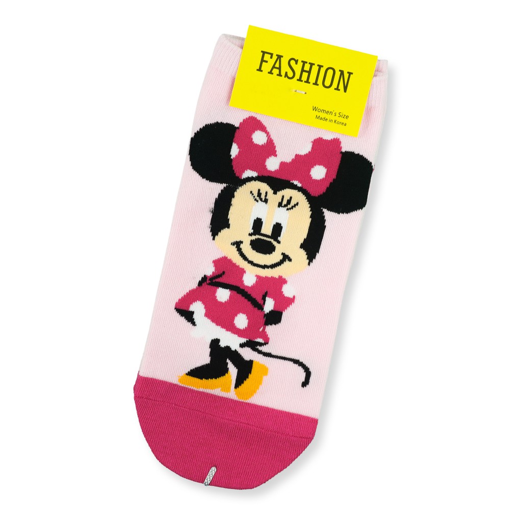 DISNEY STANDARD - Kaos Kaki Pendek Semata Kaki/ Kaos Kaki Ankle Dewasa Wanita-KWMD-002