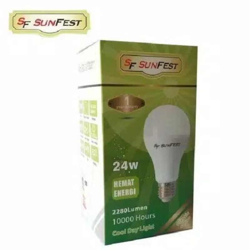 LAMPU LED BULB SUNFEST 24W