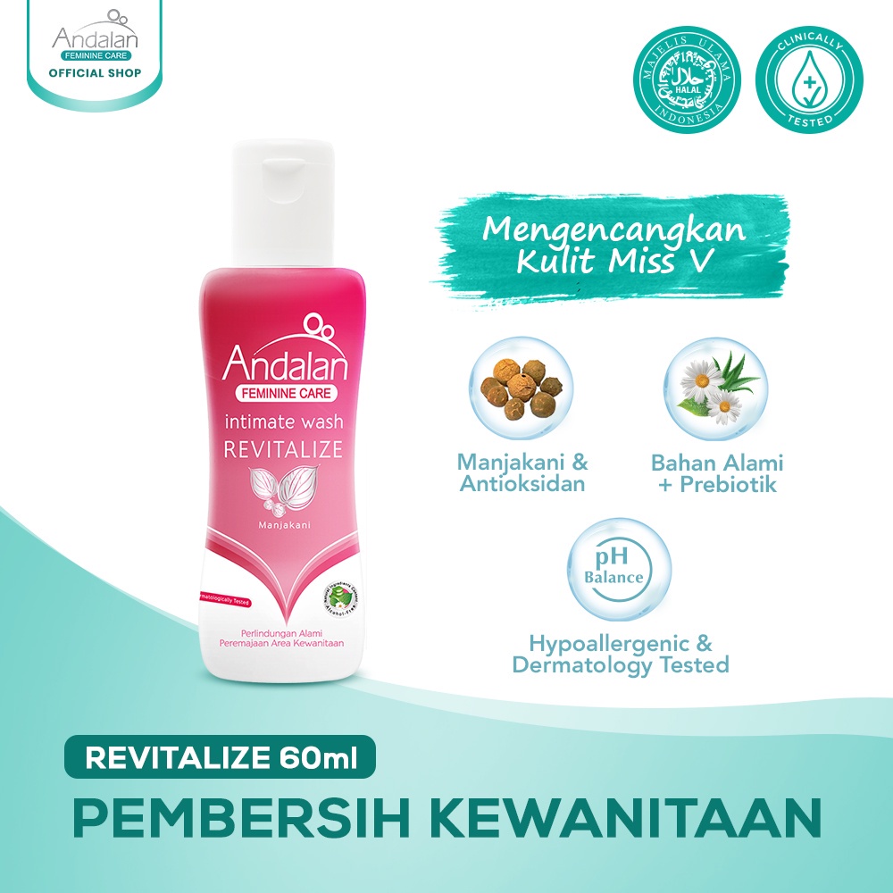 Jual Andalan Feminine Care Revitalize Intimate Wash Shopee Indonesia