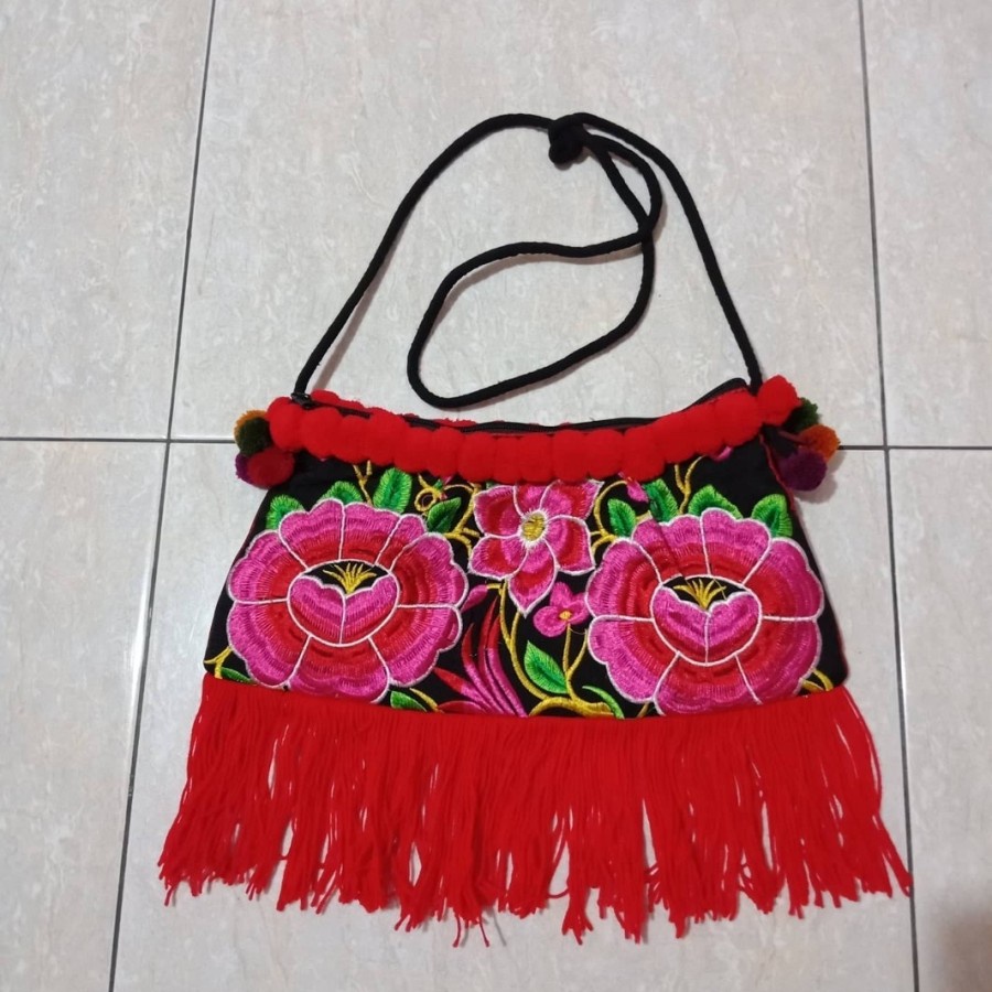 Tas bangkok bordir selempang