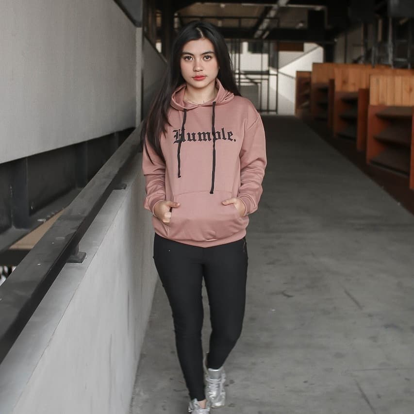 Sweater Hoodie Wanita Partpart Sweater Fleece Terlaris-2