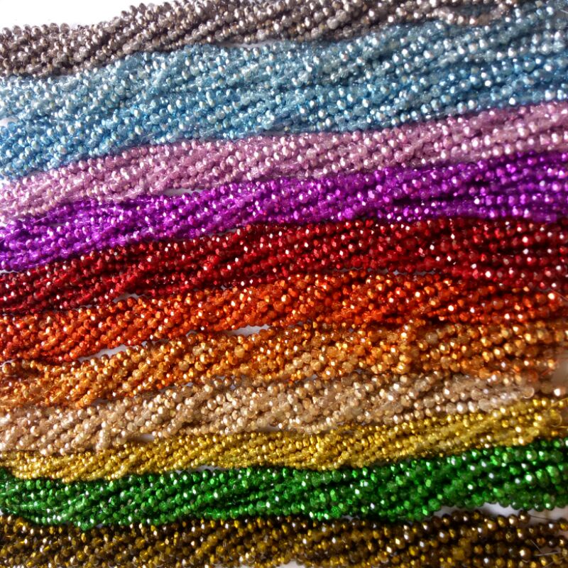 Cristal Ceko two tone 6mm, 8mm