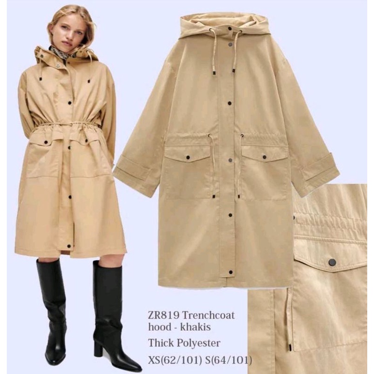 ZR 819 Trench Coat size XS